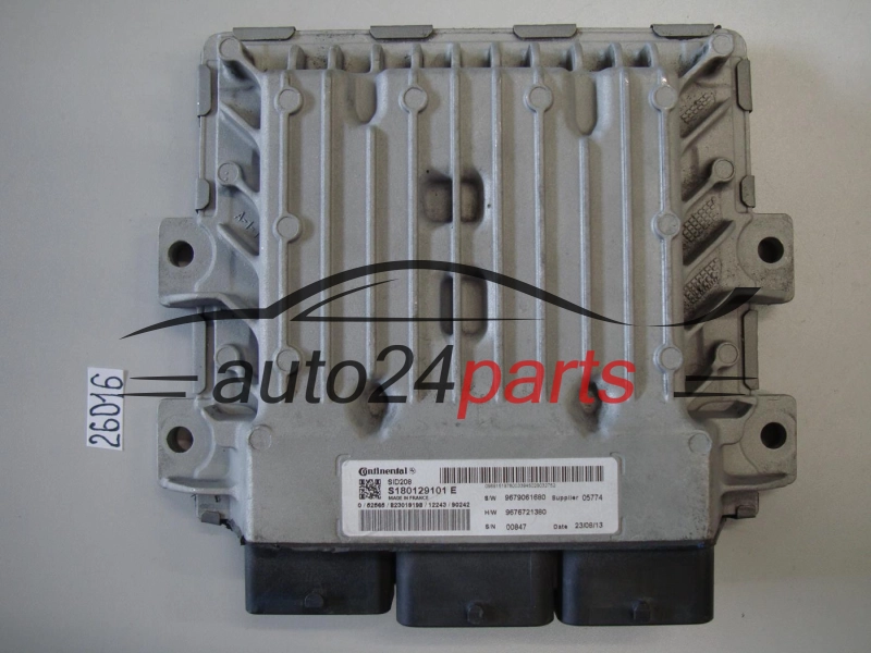 Odnowiony sterownik silnika Fiat Citroen Peugeot S180129101E 9679061680