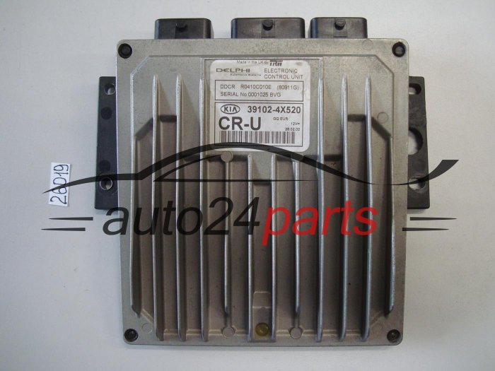 KOMPUTER STEROWNIK SILNIKA KIA CARNIVAL 2.9 CRDI Delphi R0410C010D, 39102-4X520, 391024X520