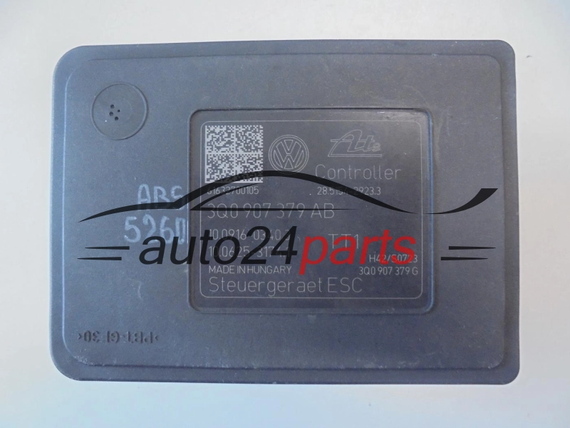 ABS POMPA I STEROWNIK VOLKSWAGEN SEAT SKODA 3Q0614517AB, 10.0220-0672.4, 10022006724, 3Q0907379AB
