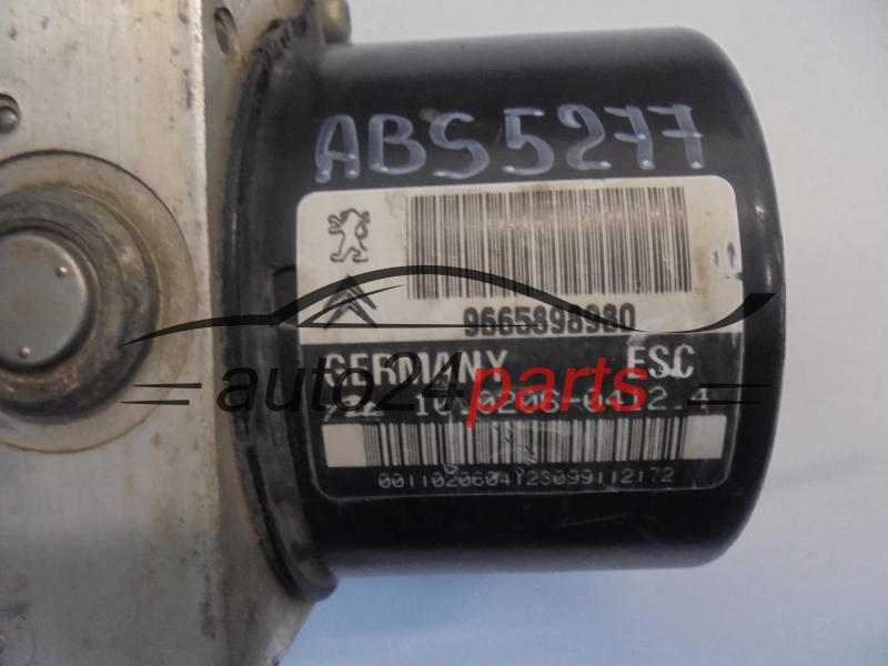 Bomba ABS y centralita CITROEN PEUGEOT 9665898980 10020604124 10096039233