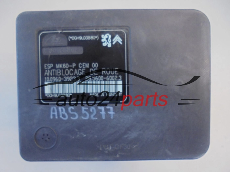 Abs pompa centralina CITROEN PEUGEOT 9665898980 10020604124 10096039233