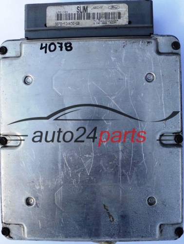 ECU CENTRALITA DE MOTOR FORD FIESTA 1.25 96FB-12A650-GB SLIM, 96FB12A650GB LPE-101