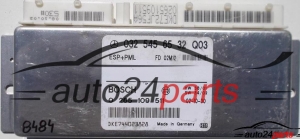 CALCULATEUR ABS ESP+PML MERCEDES W 211, BOSCH 0 265 109 511, 0265109511, 032 545 65 32 Q03, 0325456532Q03 