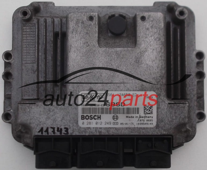 Μονάδα Ελέγχου Κινητήρα FORD FIESTA 1.6 TDCI BOSCH 0 281 012 249