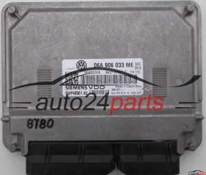 ECU CENTRALITA DE MOTOR VW VOLKSWAGEN CADDY, SIEMENS 5WP40561 02, 06A 906 033 ME, 06A906033ME, SIMOS7.1C  
