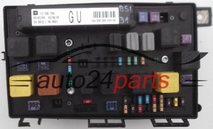 Ηλεκτρικό κιβώτιο θρυαλλίδων κουτί BSI OPEL ASTRA H GM 13 206 748 GU, 13206748 GU, HELLA 5DK 008 668-48  5DK008668-48, 5DK00866848