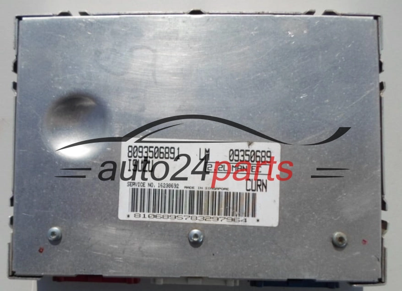 CENTRALINA DO MOTORE OPEL FRONTERA 2.2 X22XE ISUZU 8093506891 LM