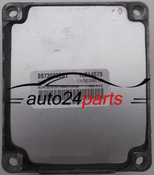 ECU CENTRALITA DE MOTOR OPEL CHEVROLET HOLDEN VAUXHALL ASTRA G CORSA COMBO MERIVA 1.7 12214079 8973003261 97240622, 6235014