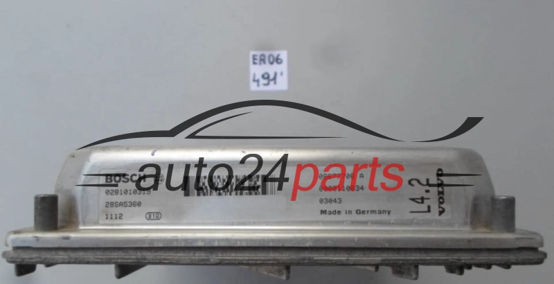 VOLVO S60 S80 V70 2.4 TD BOSCH 0281010319, 0 281 010 319, 08677708 A, L4.2