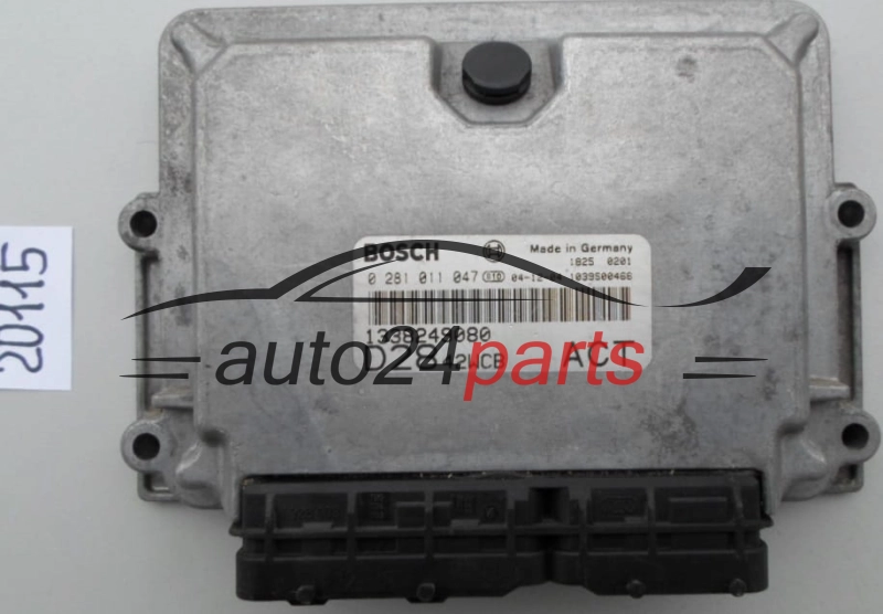 KOMPUTER STEROWNIK SILNIKA FIAT PEUGEOT CITROEN 2.8 JTD BOSCH 0 281 0110 47, 0281011047, 1338249080 