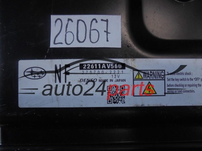 SUBARU 22611AV560, 275700-2221, 2757002221