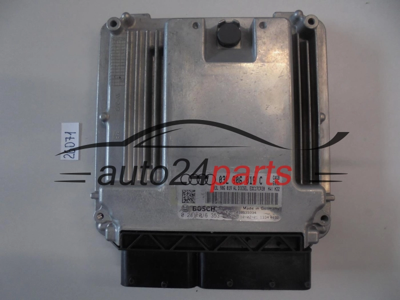 AUDI BOSCH 0281016353, 0 281 016 353, 03L906019C, EDC17CP20