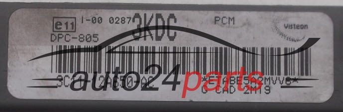 MOTORSTEUERGERÄT ECU STEUERGERÄT FORD TRANSIT 2.4 TD VISTEON 3C1112A650AC, 3KDC