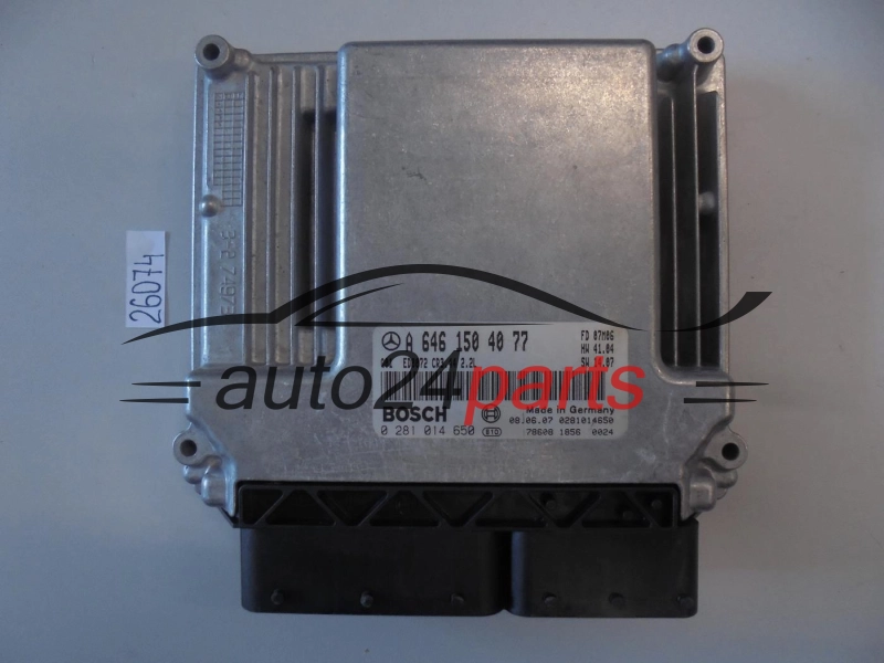 KOMPUTER STEROWNIK SILNIKA MERCEDES BENZ BOSCH 0 281 014 650, 0281014650, A6461504077, CR3.44