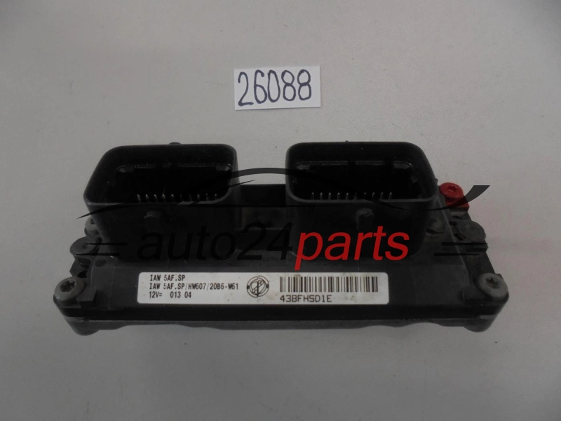 KOMPUTER STEROWNIK SILNIKA FIAT PANDA MAGNETI MARELLI IAW 5AF.SP, IAW5AFSP, 61601.071.02, 6160107102