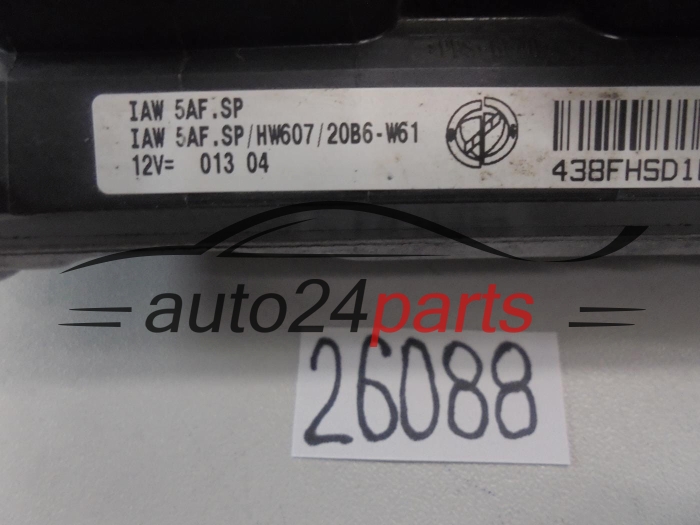 Sterownik silnika Fiat Panda 6160107102 – zdjęcie 2
