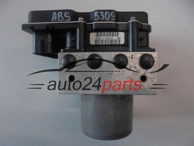 Bomba ABS y centralita AUDI BOSCH 0265239345, 8K0614517GM, 0265952061, 8K0907379CK