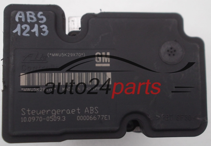 ABS POMPA I STEROWNIK OPEL ASTRA H ZAFIRA B GM 13 157 576 HA, 13157576HA, 13157576, ATE 10.0207-0024.4, 10020700244, 10.0970-0509.3, 10097005093