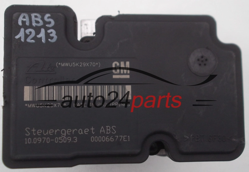 ABS POMPA I STEROWNIK OPEL ASTRA H ZAFIRA B GM 13 157 576 HA, 13157576HA, 13157576, ATE 10.0207-0024.4, 10020700244, 10.0970-0509.3, 10097005093