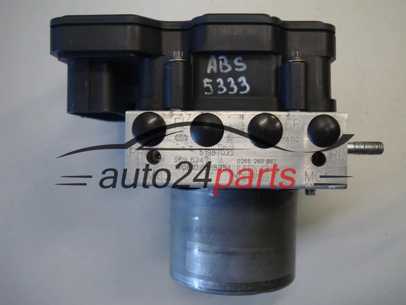 Pompa ABS i sterownik Fiat Ducato Boxer Jumper 51987032 0265260987