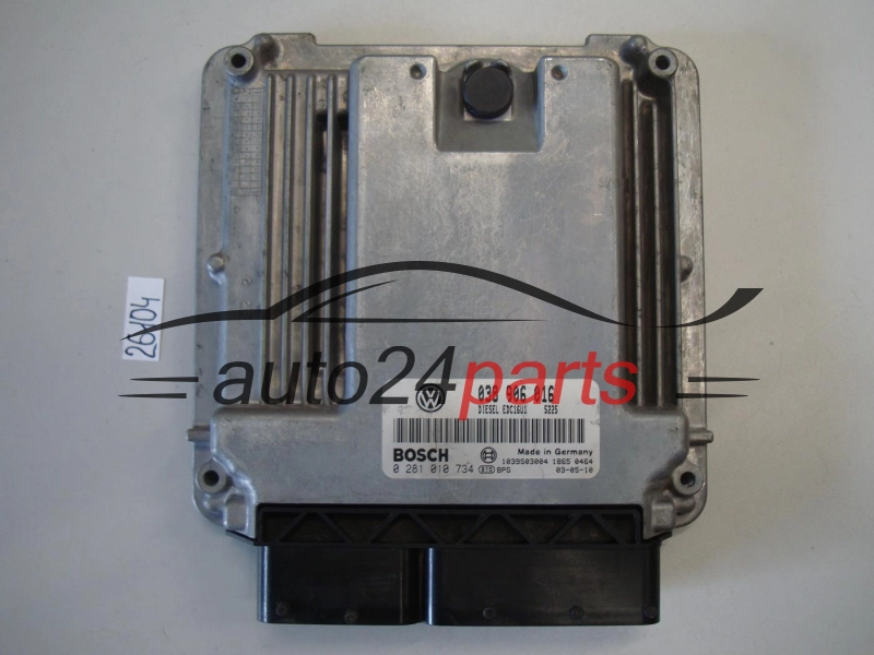 Μονάδα Ελέγχου Κινητήρα VOLKSWAGEN BOSCH 0281010734 038906016
