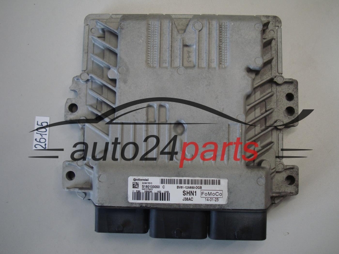 KOMPUTER STEROWNIK SILNIKA FORD S180133050C, BV61-12A650-DGB, BV6112A650DGB, SID807EVO