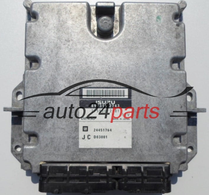 CALCULATEUR MOTEUR OPEL VECTRA SIGNUM 3.0 CDTI Y30DT ISUZU 897319-2743,  DENSO 275800-2181