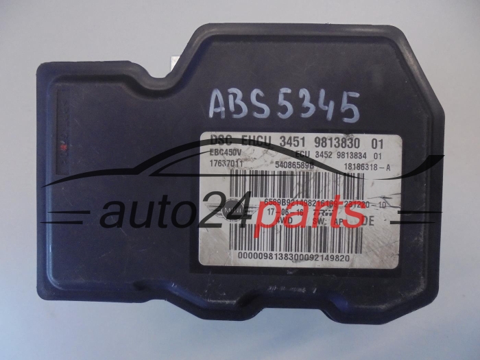 Pompa ABS i sterownik Mini Cooper 3451981383001 – zdjęcie 2