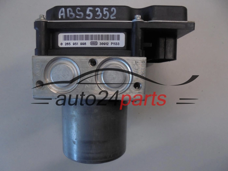 Pompe ABS et calculateur AUDI BOSCH 0 265 239 308, 0265239308, 8K0614517FR, 8K0907379CC, 0265951998