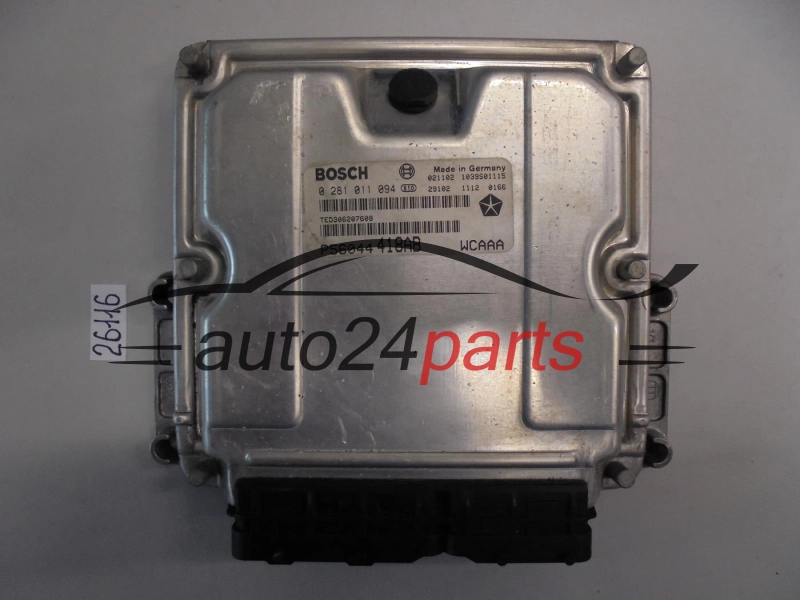 KOMPUTER STEROWNIK SILNIKA JEEP CHEROKEE BOSCH 0 281 011 094, 0281011094, P56044418AB