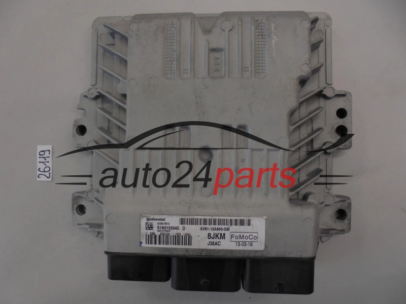 KOMPUTER STEROWNIK SILNIKA FORD AV61-12A650-GM, AV6112A650GM, S180133040D, SID807EVO