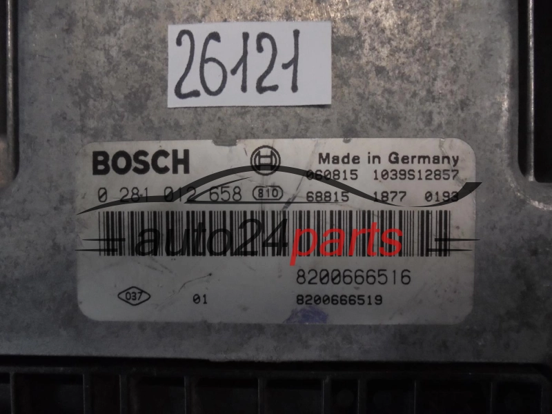 RENAULT MASTER TRAFIC BOSCH 0 281 012 658, 0281012658, 8200666516
