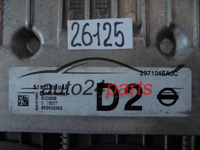 Centralina motore NISSAN 237104EA0C S180193104A SID309