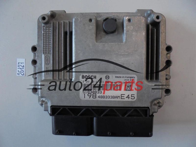 KOMPUTER STEROWNIK SILNIKA FIAT BOSCH 0 281 014 453, 0281014453, 51830833