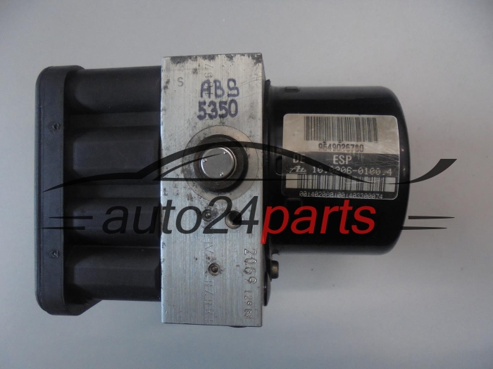 PEUGEOT 9649026780, 10.0960-1123.3, 10096011233