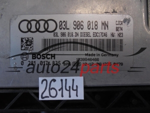 KOMPUTER STEROWNIK SILNIKA AUDI BOSCH 0 281 017 835, 0281017835, 03L 906 018 MN, 03L906018MN, 03L 906 018 DN, 03L906018DN, EDC17C46
