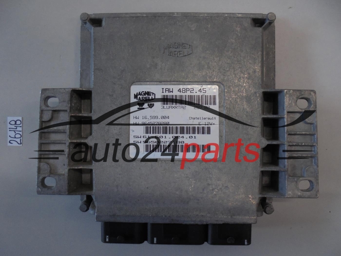 ECU ENGINE CONTROLLER CITROEN FIAT IAW48P2.45, IAW48P245, 9650227180