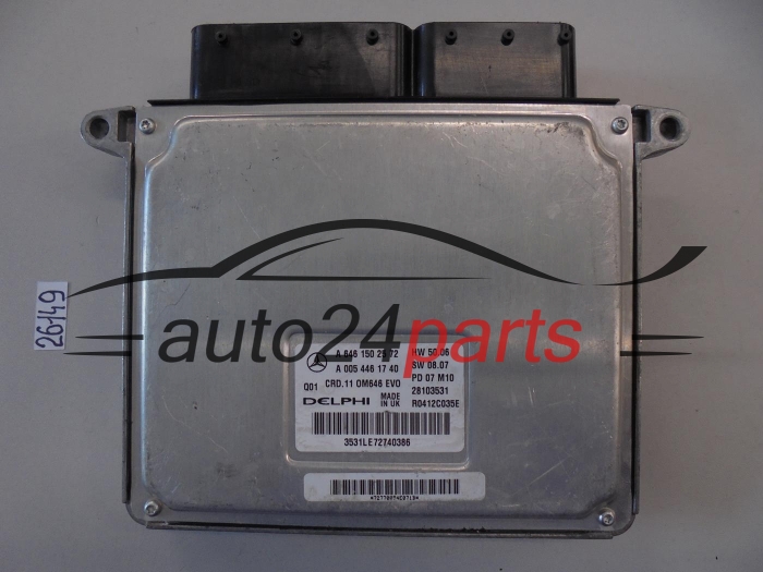 KOMPUTER STEROWNIK SILNIKA MERCEDES BENZ DELPHI A6461502572, A0054461740, CRD.11