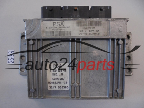 KOMPUTER STEROWNIK SILNIKA CITROEN C2 C3 Sagem 21584102-5, 215841025, 9649673480, 9642222380