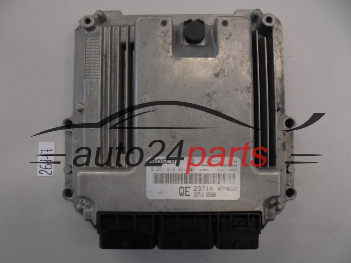 RENAULT KOLEOS BOSCH 0 281 019 924, 0281019924, 237100746R
