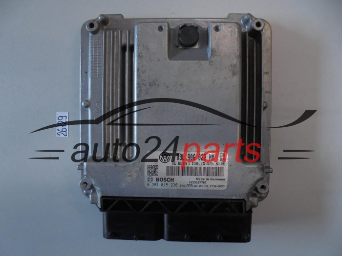 AUDI VW VOLKSWAGEN BOSCH 0 281 015 236, 0281015236, 03L 906 022 HM, 03L906022HM, EDC17CP14