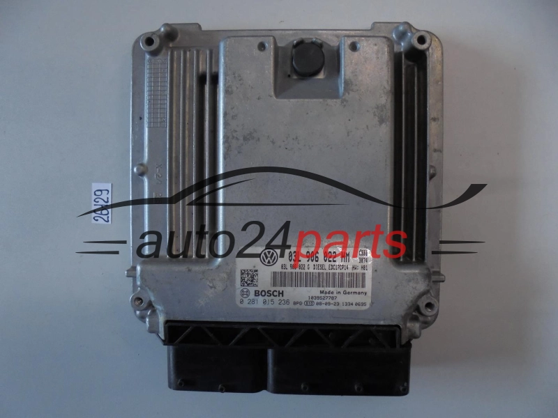AUDI VW VOLKSWAGEN BOSCH 0 281 015 236, 0281015236, 03L 906 022 HM, 03L906022HM, EDC17CP14