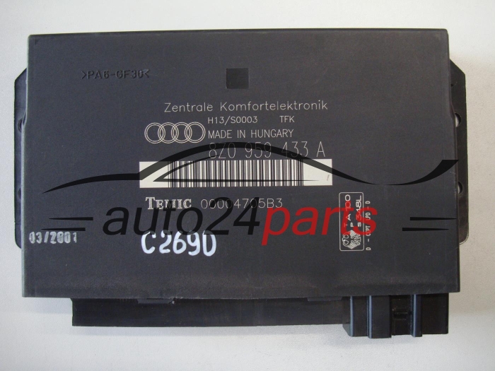 Moduł komfortu Audi 00002644B5 8Z0959433AC