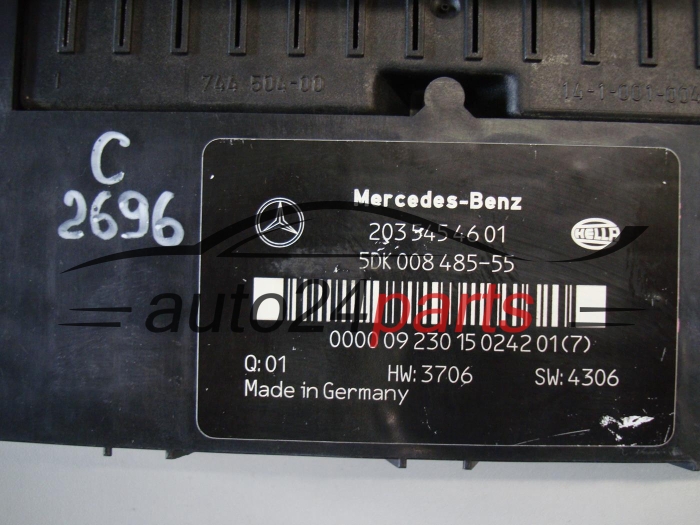 CENTRALKA MODUL STEROWNIK MERCEDES BENZ 2035454601, 5DK008485-55
