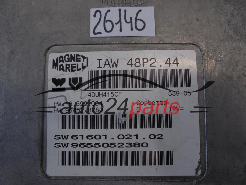 FIAT BOXER JUMPER IAW48P2.44, IAW48P244, 9655052380