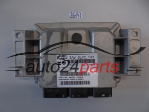 ECU ENGINE CONTROLLER CITROEN IAW 6LPC.103, IAW6LPC103, IAW6LPC.103, 9661853380