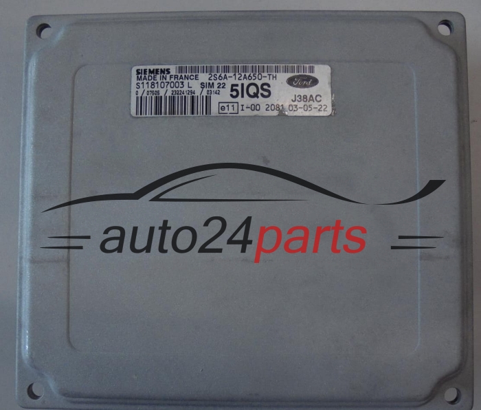 FORD FIESTA 1.4 SIEMENS S118107003 L, S118107003L, 2S6A-12A650-TH, 2S6A12A650TH, 5IQS, SIM22