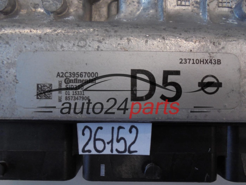 NISSAN 23710HX43B, A2C39567000, SID310