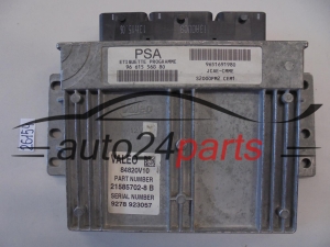 CALCULATEUR MOTEUR CITROEN PEUGEOT 21585702-8B, 215857028B, 9661556880, 9651691980