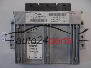 MOTORSTEUERGERÄT ECU STEUERGERÄT CITROEN PEUGEOT 21584840-4, 215848404, 9654131380, 9655826580